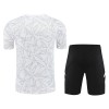 Conjunto (Camiseta+Pantalón Corto) Real Madrid Pre-Match 2024-25 Blanca - Niño